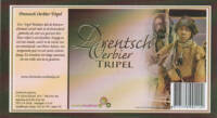 Buitenlandse bieren voor Nederlandse markt (etiket Nederlandse plaatsnaam), Drentsch Oerbier Tripel