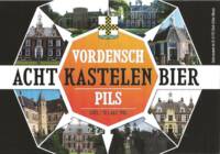 Buitenlandse bieren voor Nederlandse markt (etiket Nederlandse plaatsnaam), Vordensch Acht Kastelen Bier Pils
