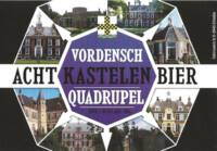 Buitenlandse bieren voor Nederlandse markt (etiket Nederlandse plaatsnaam), Vordensch Acht Kastelen Bier Quadrupel
