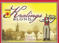 Buitenlandse bieren voor Nederlandse markt (etiket Nederlandse plaatsnaam), Kralings Blond