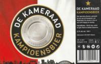 Buitenlandse bieren voor Nederlandse markt (etiket Nederlandse plaatsnaam), De Kameraad Kampioensbier