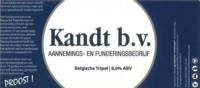 De Zoetermeerse Brouwerij, Kandt b.v. aannemings- en funderingsbedrijf