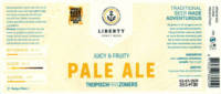 Liberty Craft Beer, Pale Ale Juicy & Fruity