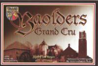 Buitenlandse bieren voor Nederlandse markt (etiket Nederlandse plaatsnaam), Baolders Grand Cru