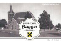 Buitenlandse bieren voor Nederlandse markt (etiket Nederlandse plaatsnaam), Slydrechts Bagger Blond