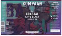 Kompaan Dutch Craft Beer Company, The Coastal Cryo Clash American IPA