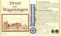 Stadsbrouwerij Wageningen, Drost van Wageningen