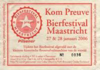 Buitenlandse bieren voor Nederlandse markt (etiket Nederlandse plaatsnaam), Kom Preuve Pilsener