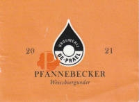 Brouwerij de Prael, Pfannebecker 2021 Weissbiergunder