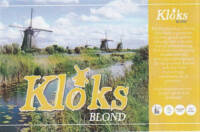 Buitenlandse bieren voor Nederlandse markt (etiket Nederlandse plaatsnaam), Kloks Blond
