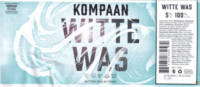 Kompaan Dutch Craft Beer Company, Witte Was Kompaan Dutch Craft Beer Company, Witte Was