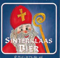Buitenlandse bieren voor Nederlandse markt (etiket Nederlandse plaatsnaam), Sinterklaas Bier