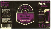 Brouwerij de Stalen Piepe, Whoa Black Bremmie Oatmeal Stout
