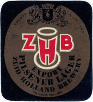 Zuidhollandse Bierbrouwerij (ZHB), Export Pilsener Lager