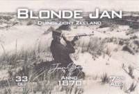 Buitenlandse bieren voor Nederlandse markt (etiket Nederlandse plaatsnaam), Blonde Jan