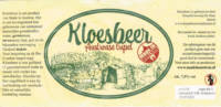 Dorpsbrouwerij De Maar, Kloesbeer Austroase Tripel