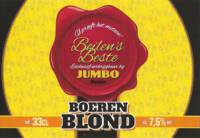 Buitenlandse bieren voor Nederlandse markt (etiket Nederlandse plaatsnaam), Beilen's Beste Boeren Blond