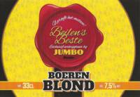 Buitenlandse bieren voor Nederlandse markt (etiket Nederlandse plaatsnaam), Beilen's Beste Boeren Blond