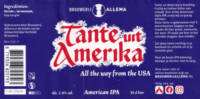 Brouwerij Allema, Tante uit Amerika American IPA