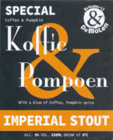 Brouwerij De Molen, Special Koffie & Pompoen Imperial Stout