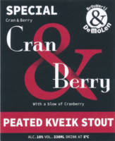 Brouwerij De Molen, Special Cran & Berry Peated Kveik Stout