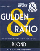 Brouwerij De Molen, Gulden & Ratio Blond