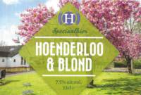 Buitenlandse bieren voor Nederlandse markt (etiket Nederlandse plaatsnaam), Hoenderloo Blond