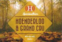 Buitenlandse bieren voor Nederlandse markt (etiket Nederlandse plaatsnaam), Hoenderloo Grand Cru