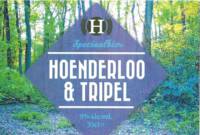 Buitenlandse bieren voor Nederlandse markt (etiket Nederlandse plaatsnaam), Hoenderloo Tripel