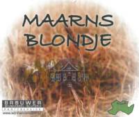 Buitenlandse bieren voor Nederlandse markt (etiket Nederlandse plaatsnaam), Maarns Blondje