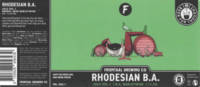 Brouwerij Frontaal, Rhodesian B.A. 2023 Vol.1