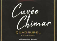 Buitenlandse bieren voor Nederlandse markt (etiket Nederlandse plaatsnaam), Cuveé Chimar Quadrupel Edition 2022