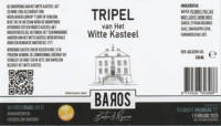 Baros Bier, Tripel van Het Witte Kasteel