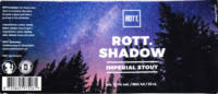 ROTT. Brouwers, Rott. Shadow Imperial Stout