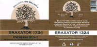 Brouwerij De Walnoot, Braxator 1324 Espresso Stout Brouwerij De Walnoot, Braxator 1324 Espresso Stout