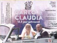 Brouwerij Klein Duimpje, Carlo & Claudia 12,5 jaar getrouwd