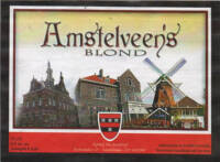 Buitenlandse bieren voor Nederlandse markt (etiket Nederlandse plaatsnaam), Amstelveen's Blond