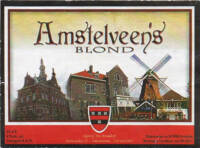 Buitenlandse bieren voor Nederlandse markt (etiket Nederlandse plaatsnaam), Amstelveen's Blond
