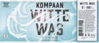 Kompaan Dutch Craft Beer Company, Witte Was