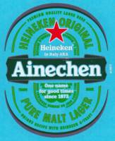 Heineken, Ainechen