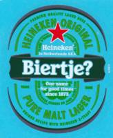 Heineken, Biertje?