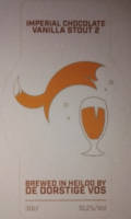 Amateurs, Imperial Chocolate Vanilla Stout 2