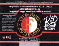 Brouwerij Klein Duimpje, Feyenoord Rotterdam