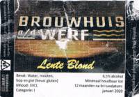 Brouwhuis aan de Werf, Lente Blond
