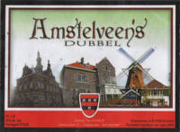 Buitenlandse bieren voor Nederlandse markt (etiket Nederlandse plaatsnaam), Amstelveen's Dubbel