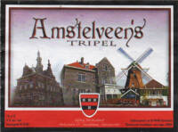 Buitenlandse bieren voor Nederlandse markt (etiket Nederlandse plaatsnaam), Amstelveen's Tripel