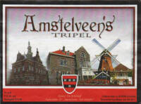 Buitenlandse bieren voor Nederlandse markt (etiket Nederlandse plaatsnaam), Amstelveen's Tripel