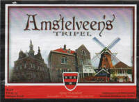 Buitenlandse bieren voor Nederlandse markt (etiket Nederlandse plaatsnaam), Amstelveen's Tripel