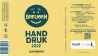 Breugem Bier, Handdruk 2022 Quadrupel