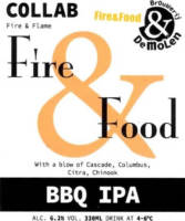 Brouwerij De Molen, Collab Fire & Food BBQ IPA